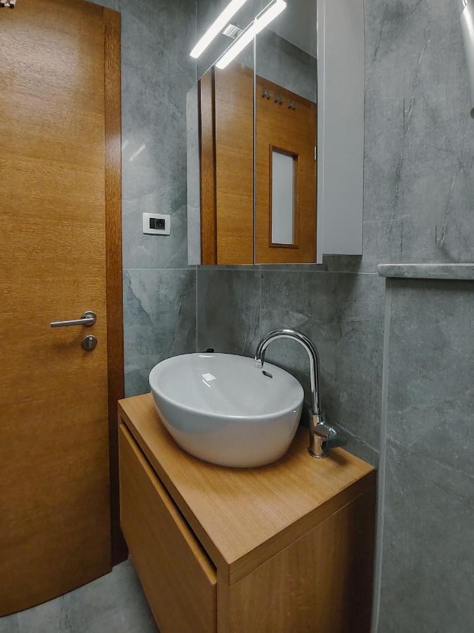 Studio Apartment Above Promenade W Terrace & Parking Rabac Exteriör bild