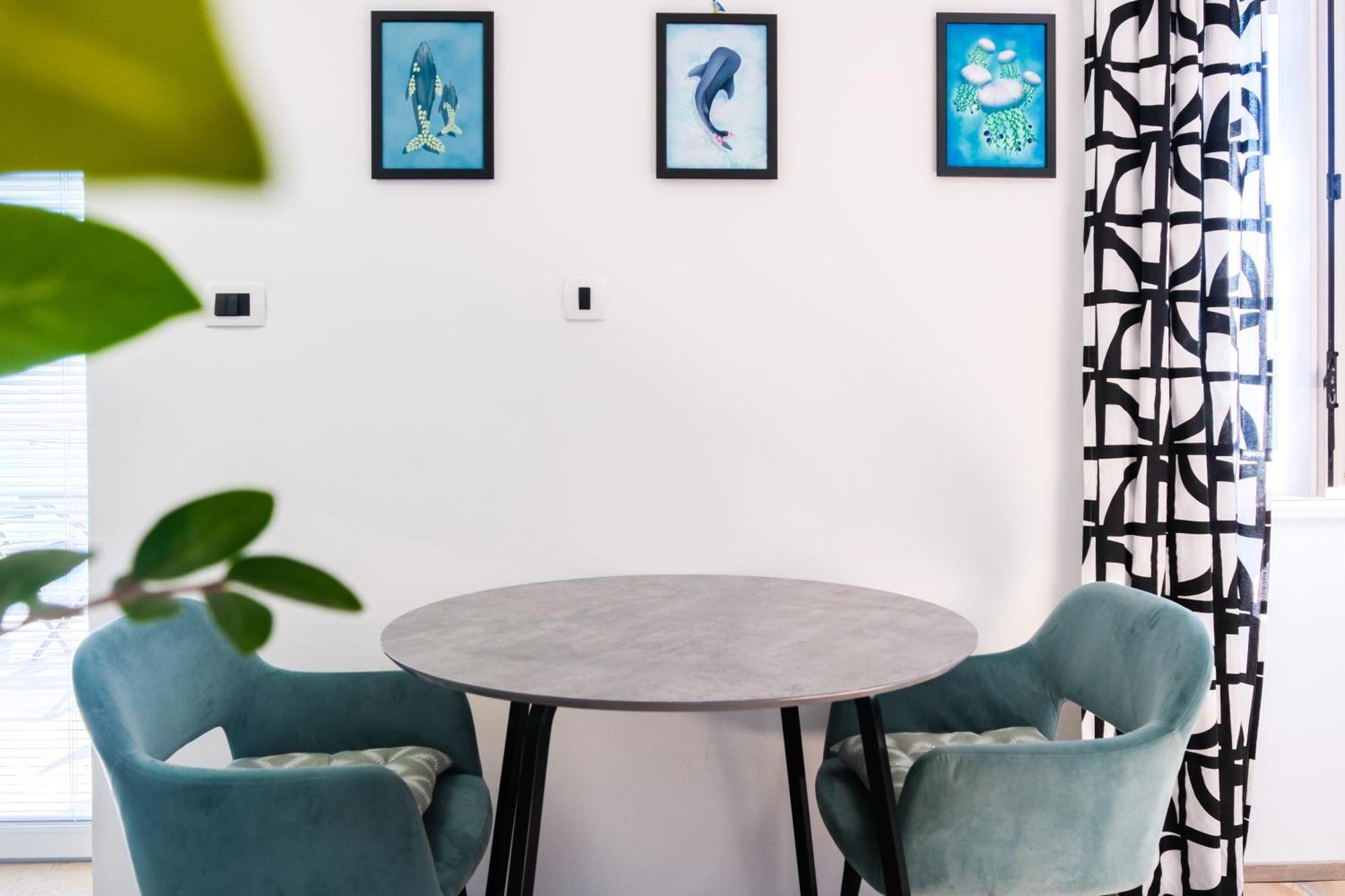 Studio Apartment Above Promenade W Terrace & Parking Rabac Exteriör bild